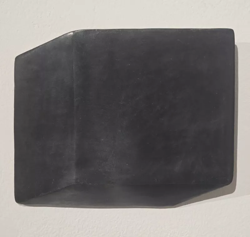 <그림자의 숨> 일부 2010-2026, Clay, smoke-fired, Dimensions variable