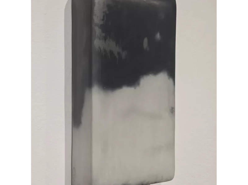 <숨의 시간> 일부 2023-2026, Clay, smoke-fired, Dimensions variable