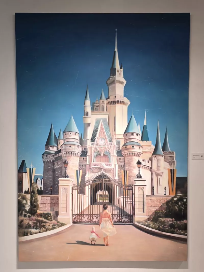 At te Castle of Destiny, 193.9 x 130.3 cm, Oil on Canvas, 2026