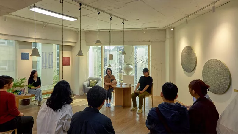 아티스트 토크 현장 전경